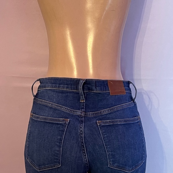 MADEWELL 8” SKINNY LEG MED TINT DENIM JEAN 5 POCKET SZ 29 - Picture 5 of 5